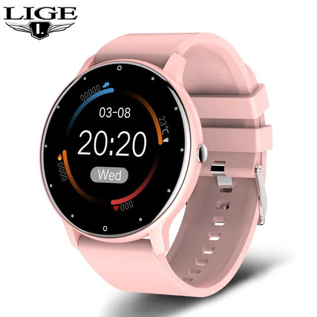 2025 Full Touch Screen, Sport Fitness & Waterproof, Bluetooth for Android & iOS