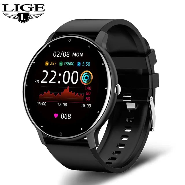 2025 Full Touch Screen, Sport Fitness & Waterproof, Bluetooth for Android & iOS