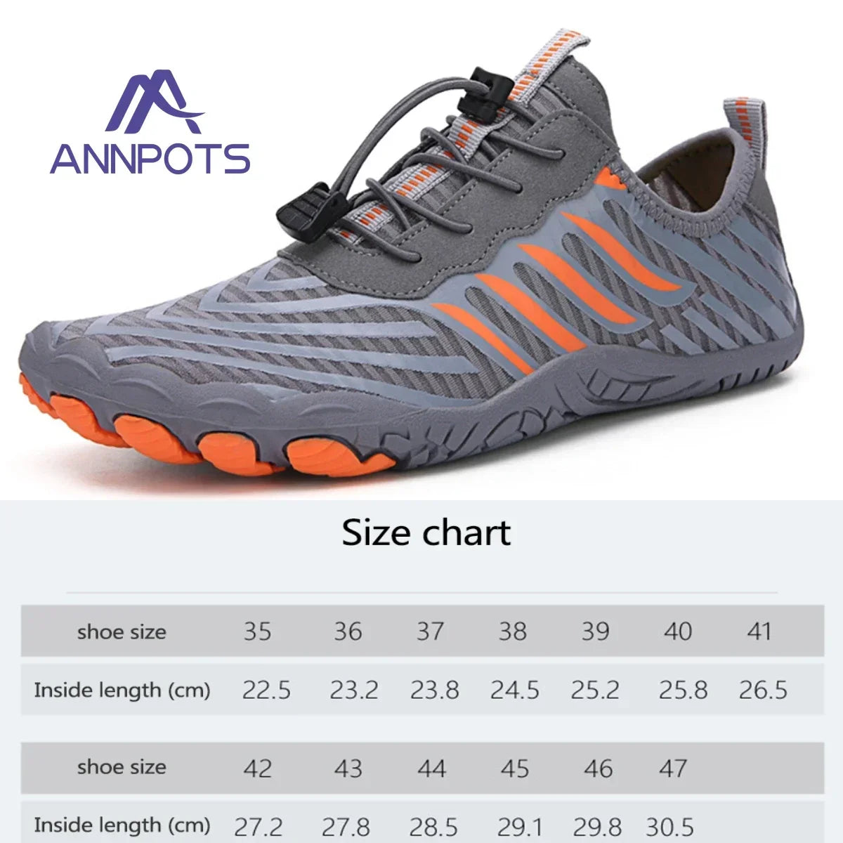Men & Women Breathable Aqua Shoes Quick Dry Barefoot Beach, River & Swimming