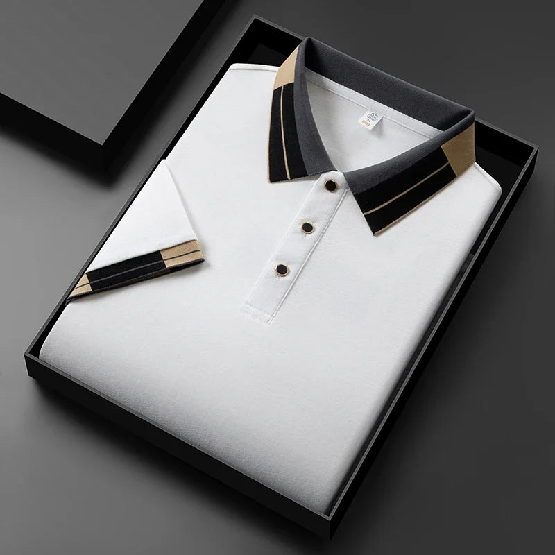 2025 Men’s Short Sleeve, Breathable & Stylish