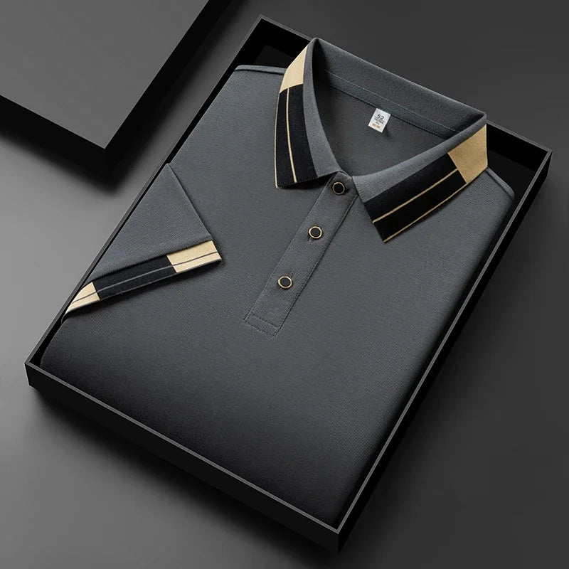 2025 Men’s Short Sleeve, Breathable & Stylish