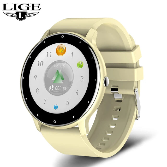 2025 Full Touch Screen, Sport Fitness &  Waterproof, Bluetooth for Android & iOS