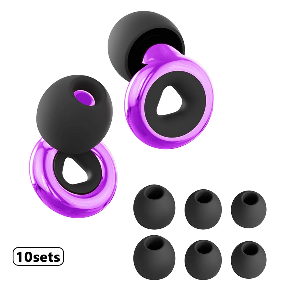 Reusable Noise Reduction Ear Plugs – Clear Speech & Everyday Noise Relief
