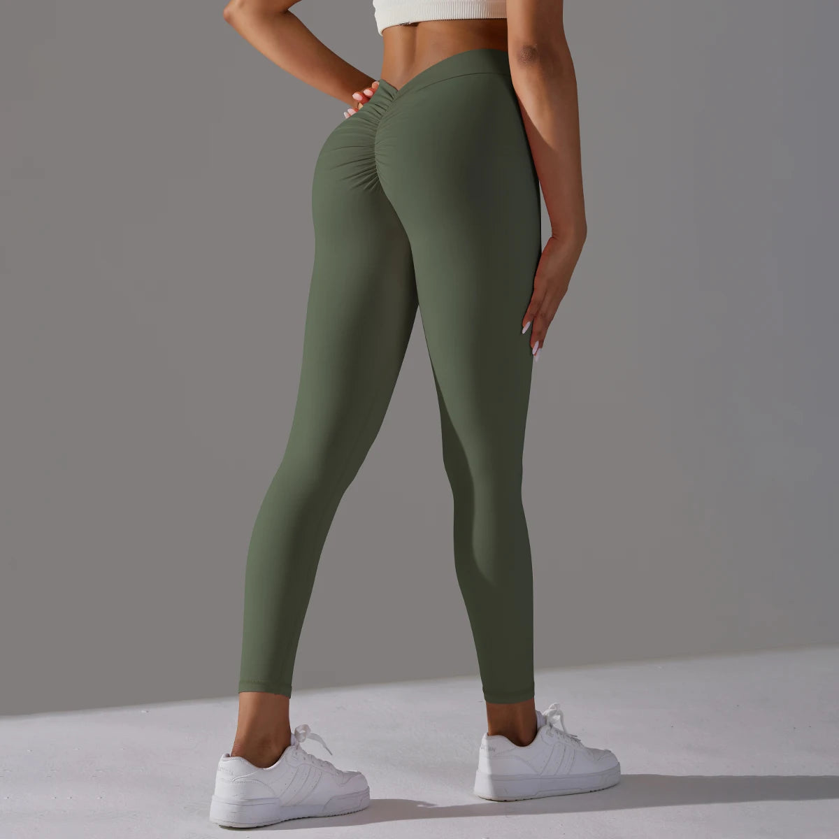 Women’s High-Waist Scrunch Yoga Leggings