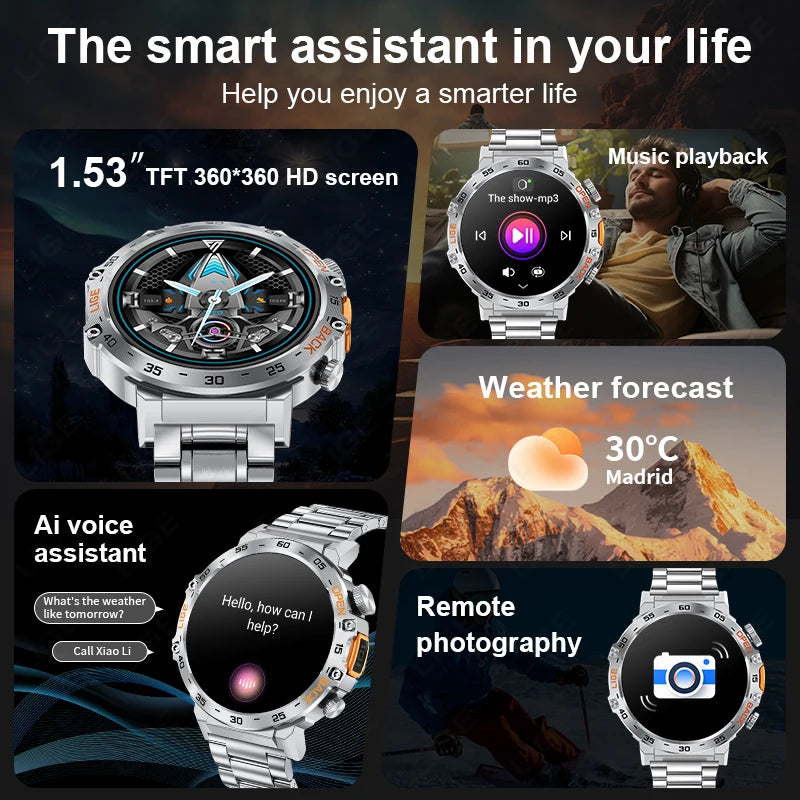 2025 Men’s Smart Watch