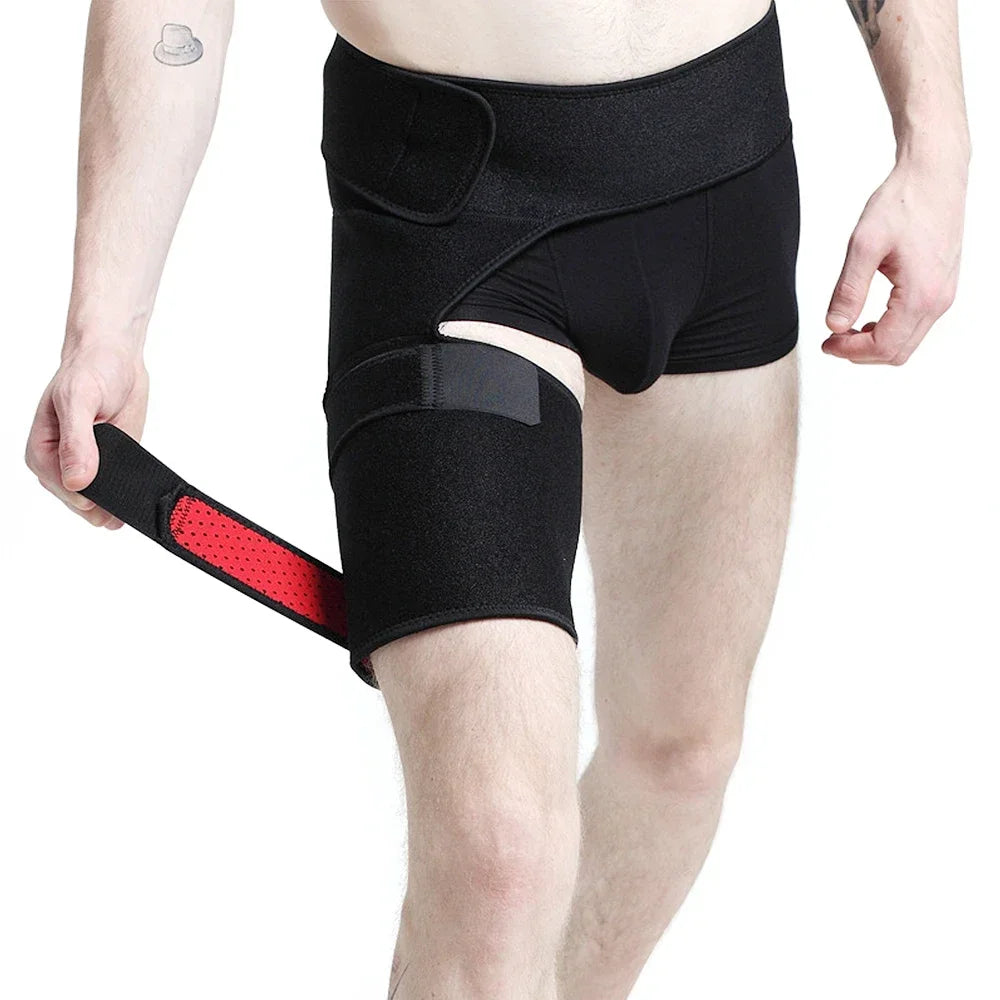 Tcare Thigh Compression Brace – Hip & Sciatica Pain Relief Wrap