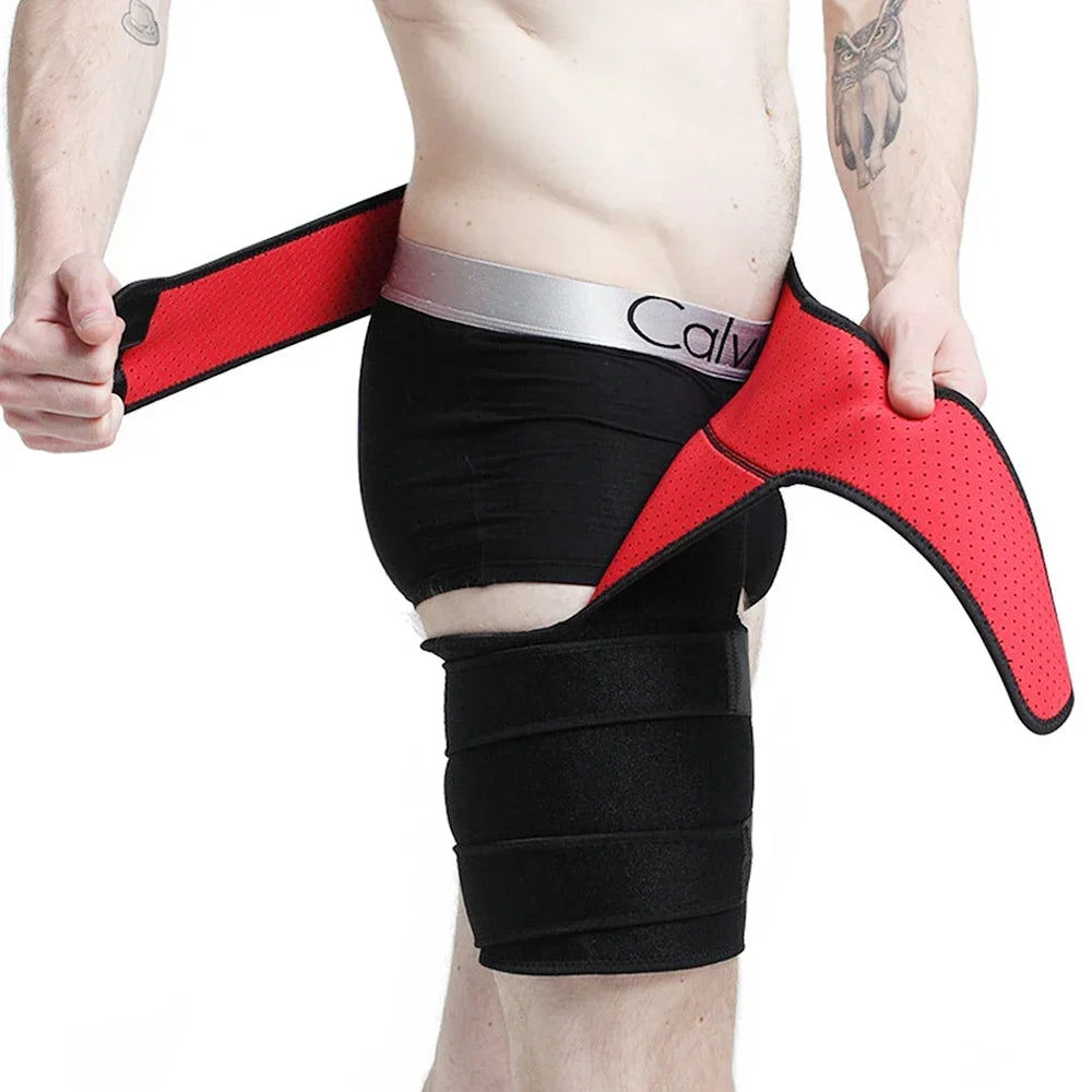 Tcare Thigh Compression Brace – Hip & Sciatica Pain Relief Wrap