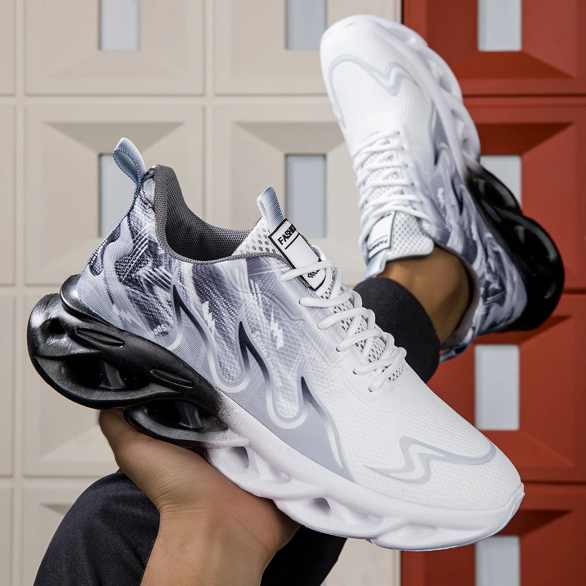 2025 Shoes Men Women Lightweight Mesh Breathable Comfortable Flat Soft