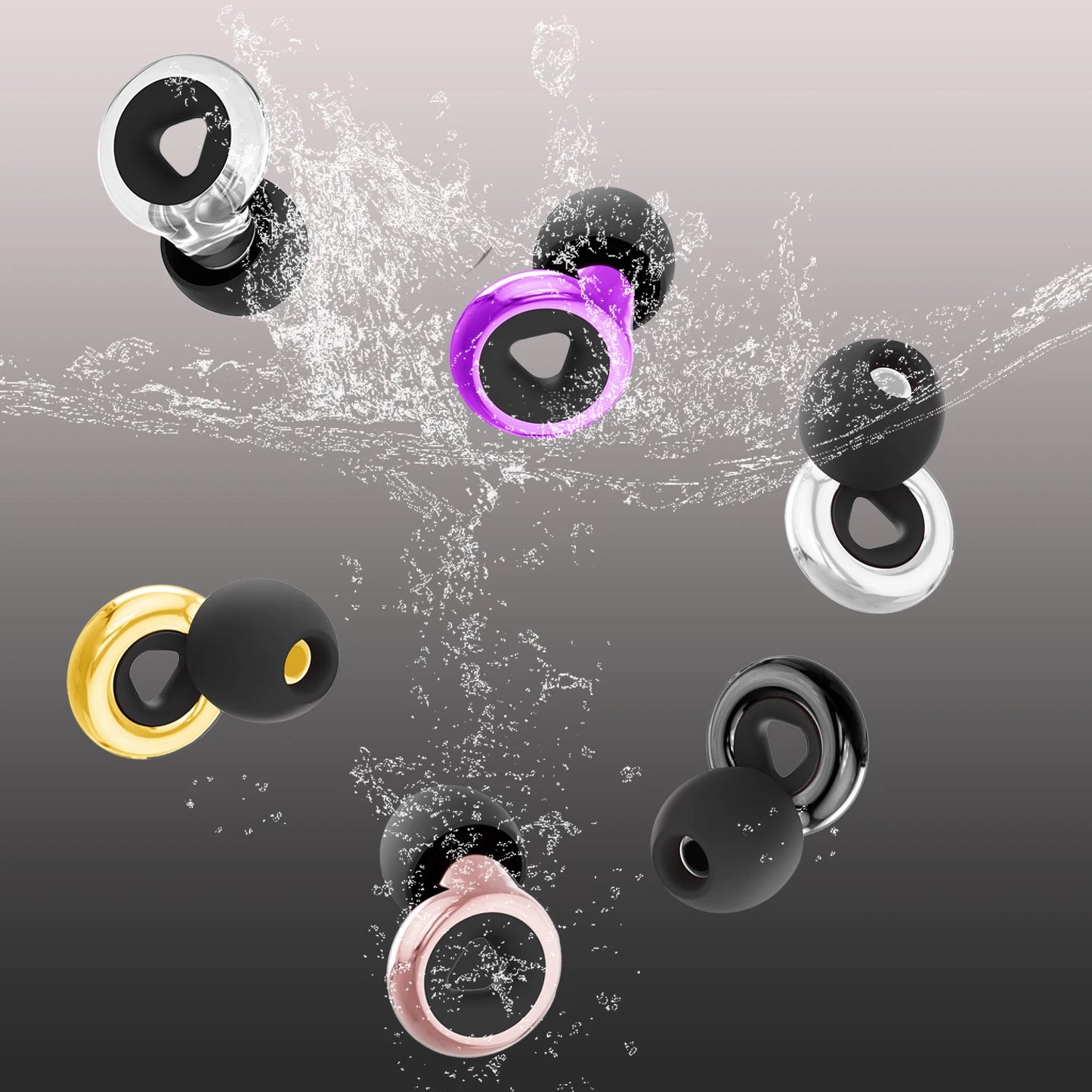 Reusable Noise Reduction Ear Plugs – Clear Speech & Everyday Noise Relief