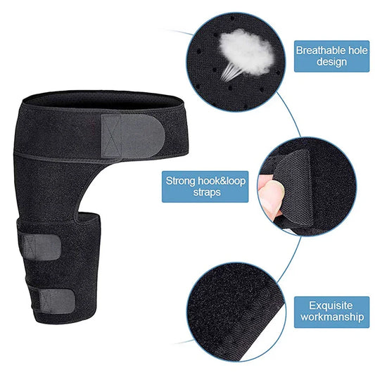 Tcare Thigh Compression Brace – Hip & Sciatica Pain Relief Wrap