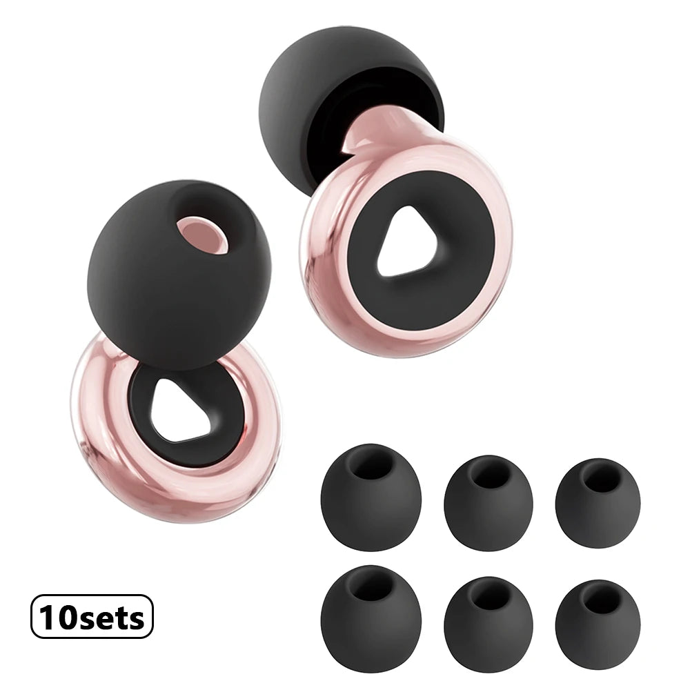 Reusable Noise Reduction Ear Plugs – Clear Speech & Everyday Noise Relief