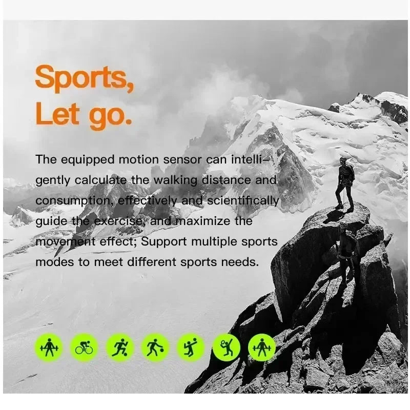 Smart Watch  Calling, Health & Fitness