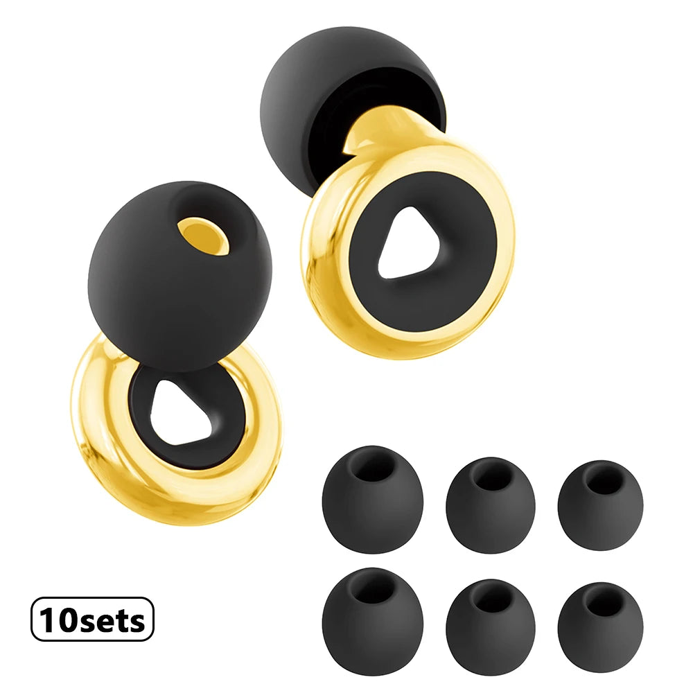 Reusable Noise Reduction Ear Plugs – Clear Speech & Everyday Noise Relief