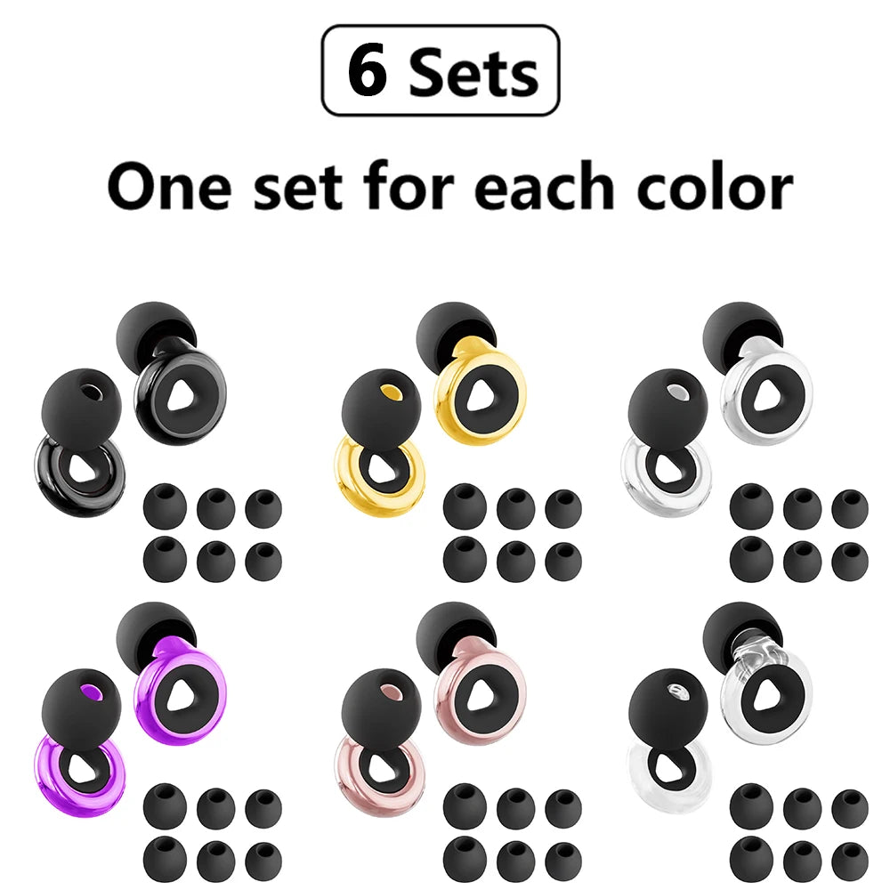 Reusable Noise Reduction Ear Plugs – Clear Speech & Everyday Noise Relief