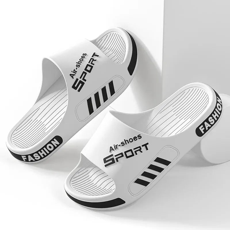 Men’s Summer Slippers – Thick Sole, Anti-Slip Indoor & Outdoor Sandals